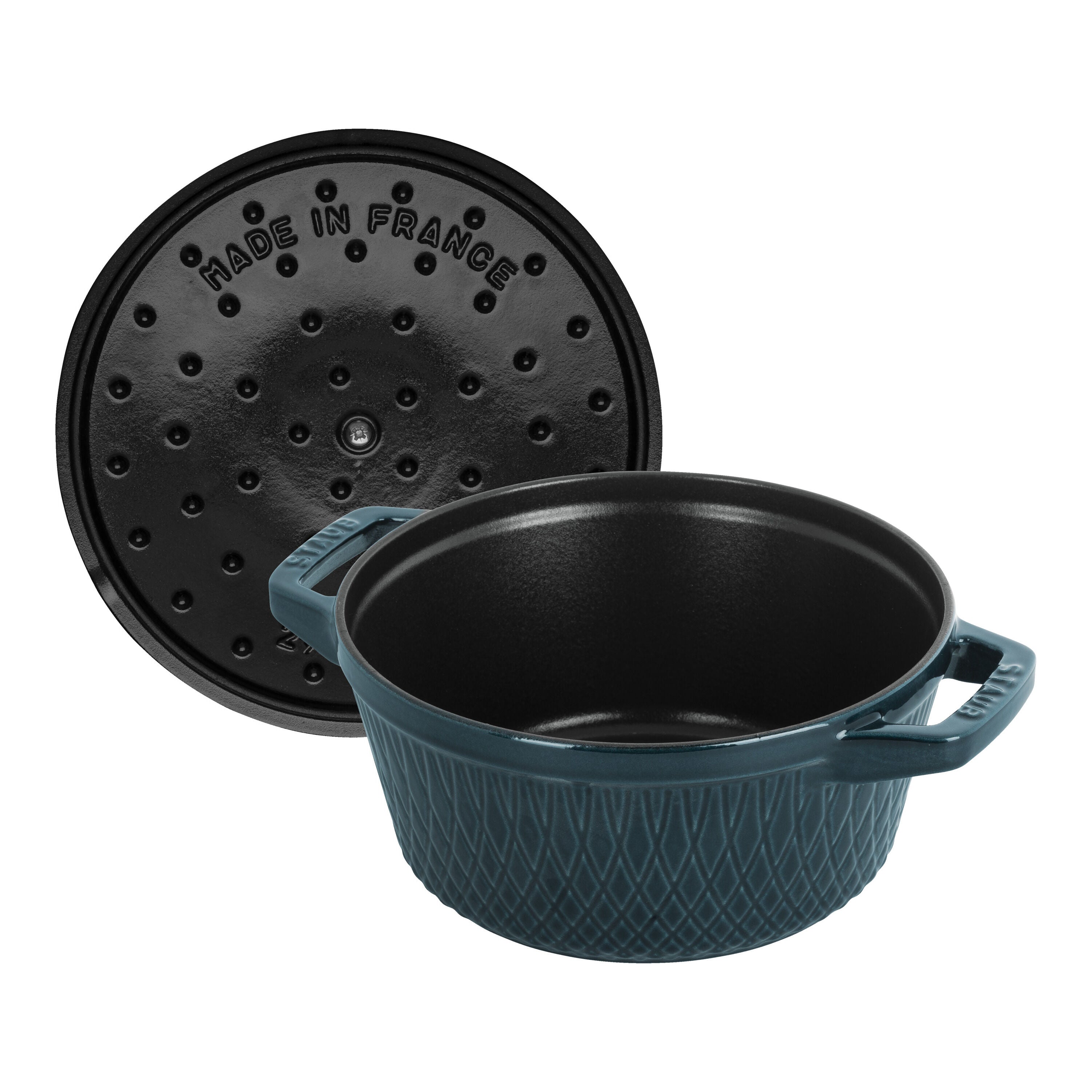 Staub Cocotte twister | round | cast iron