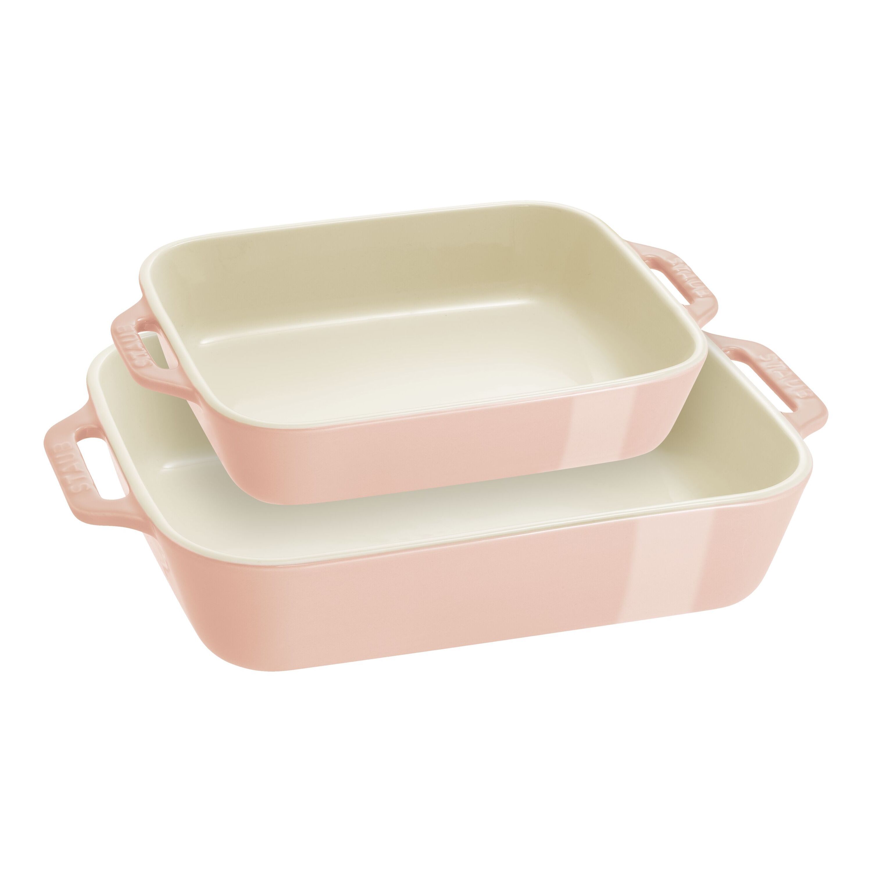 Staub Ovenware set, 2-pcs | rectangular | ceramic