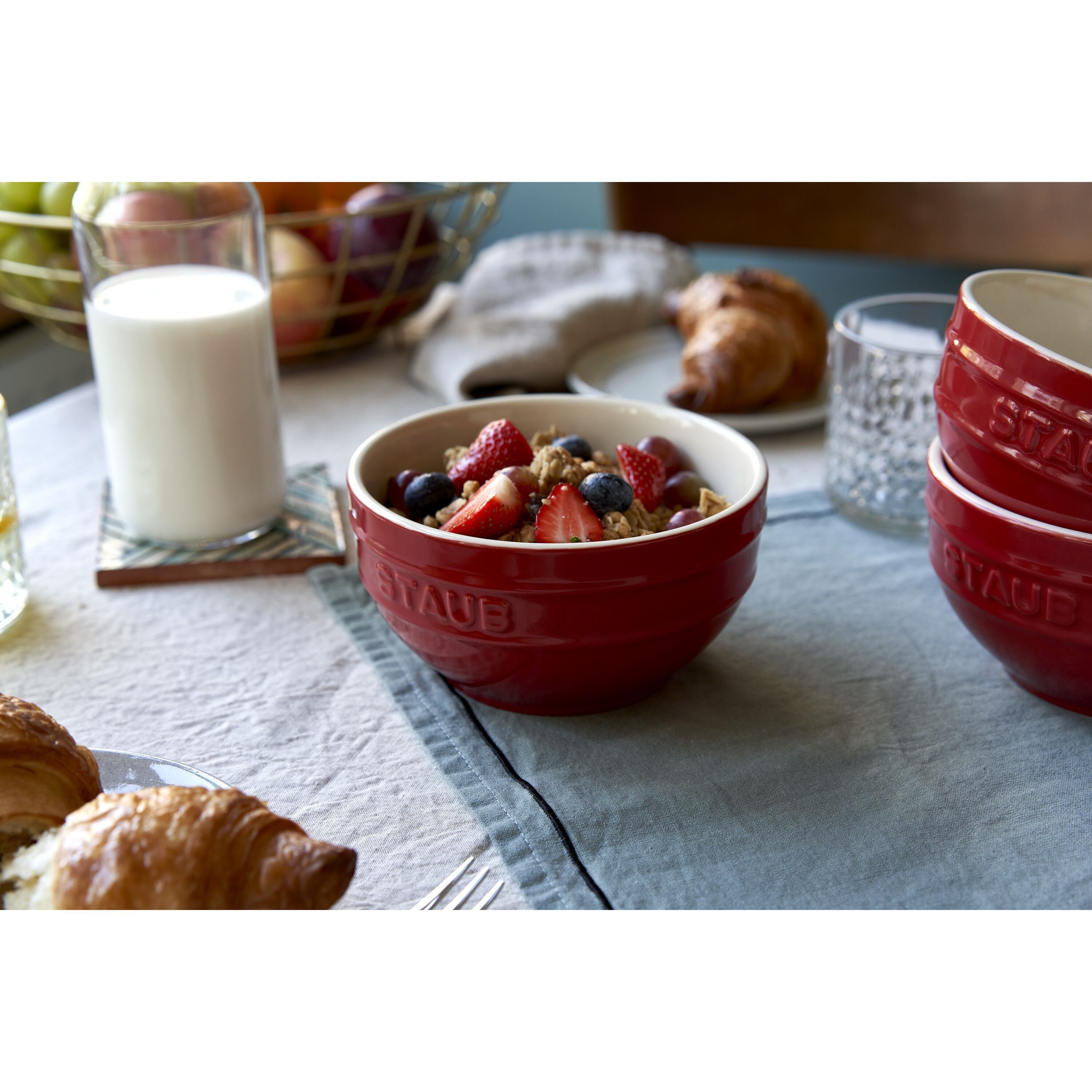 Staub Bowl set, / 4-pcs | ceramic