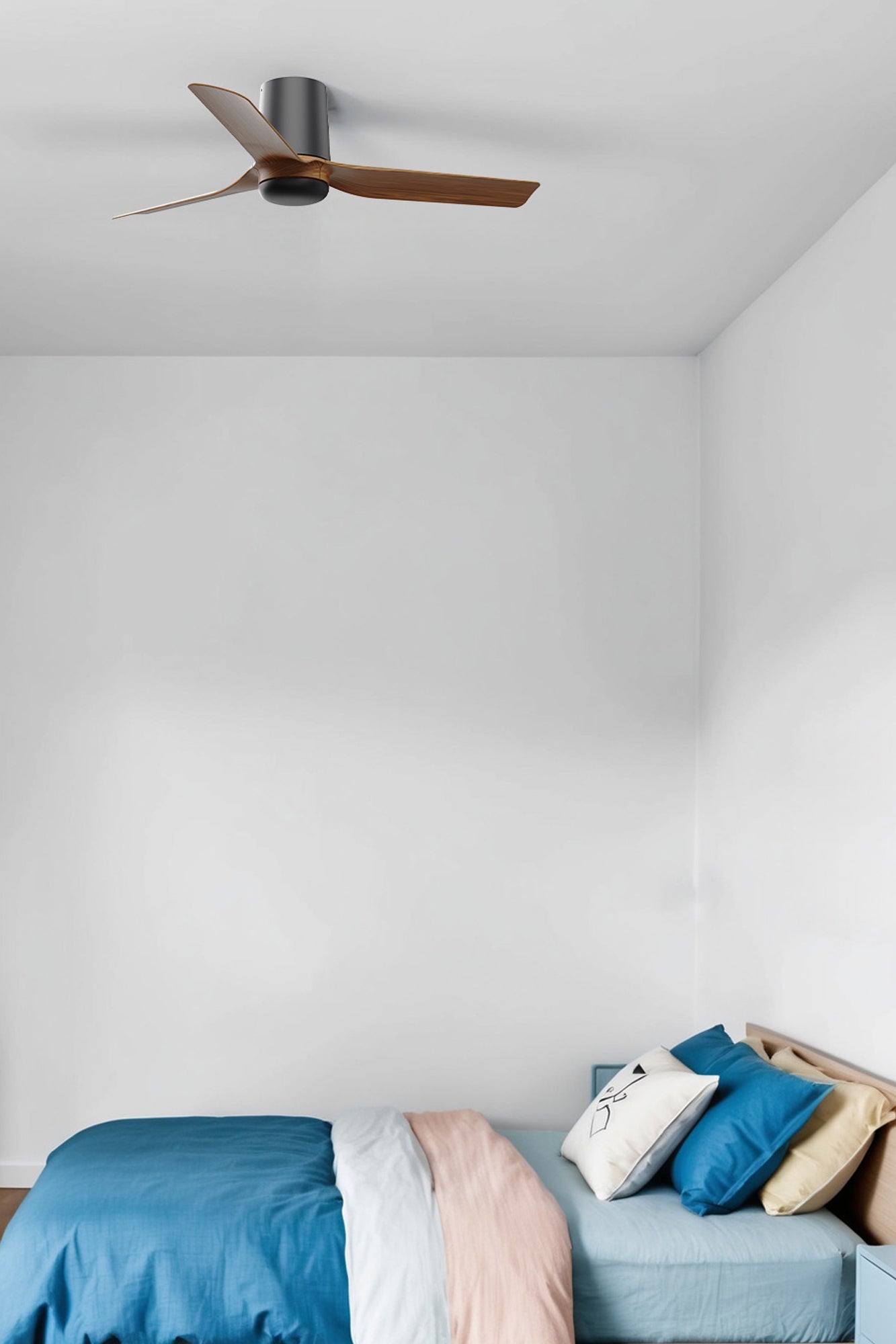 FARO Mini Punt Tub Ø900mm – kućište Crna lopatice Orah