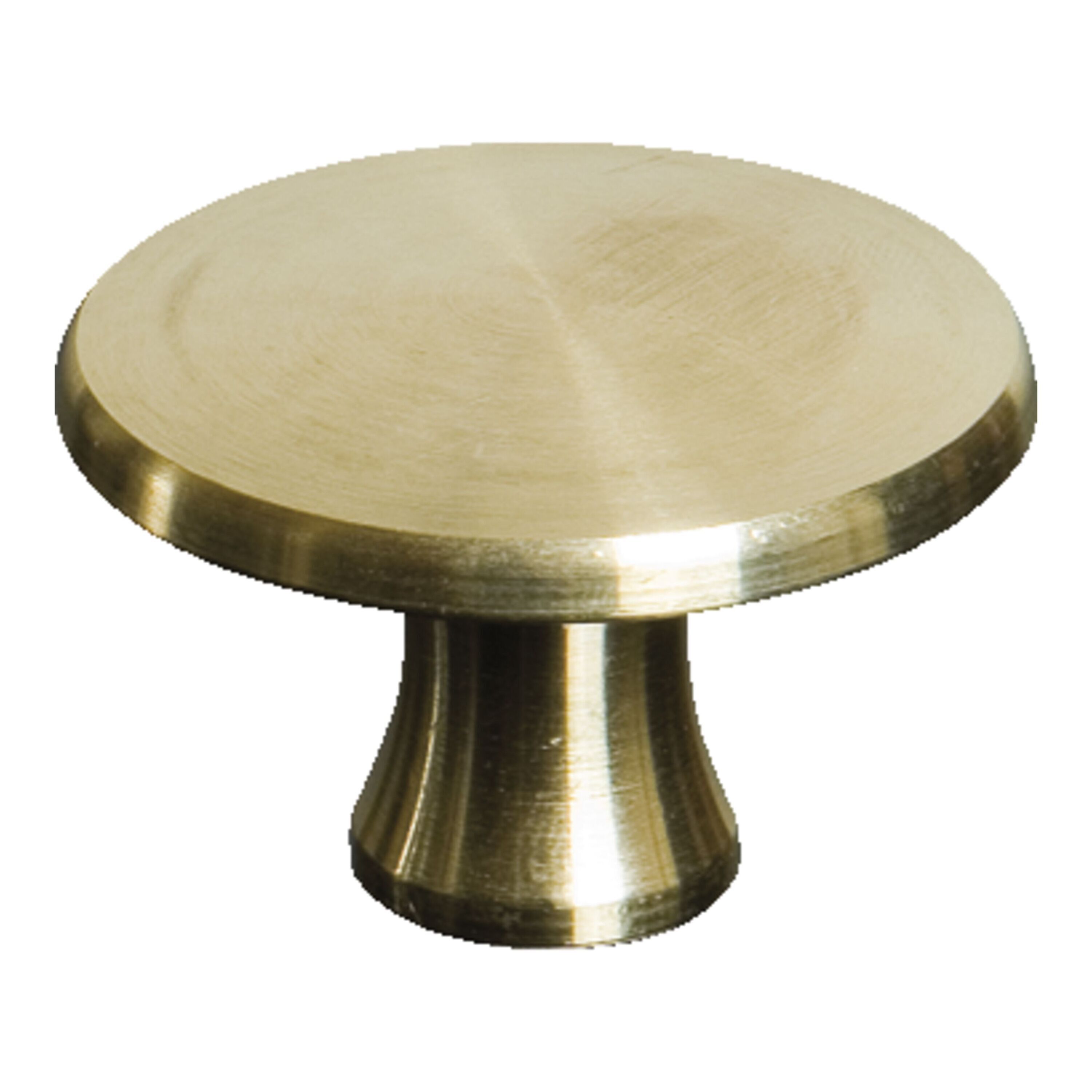 Staub Knob, brass | round