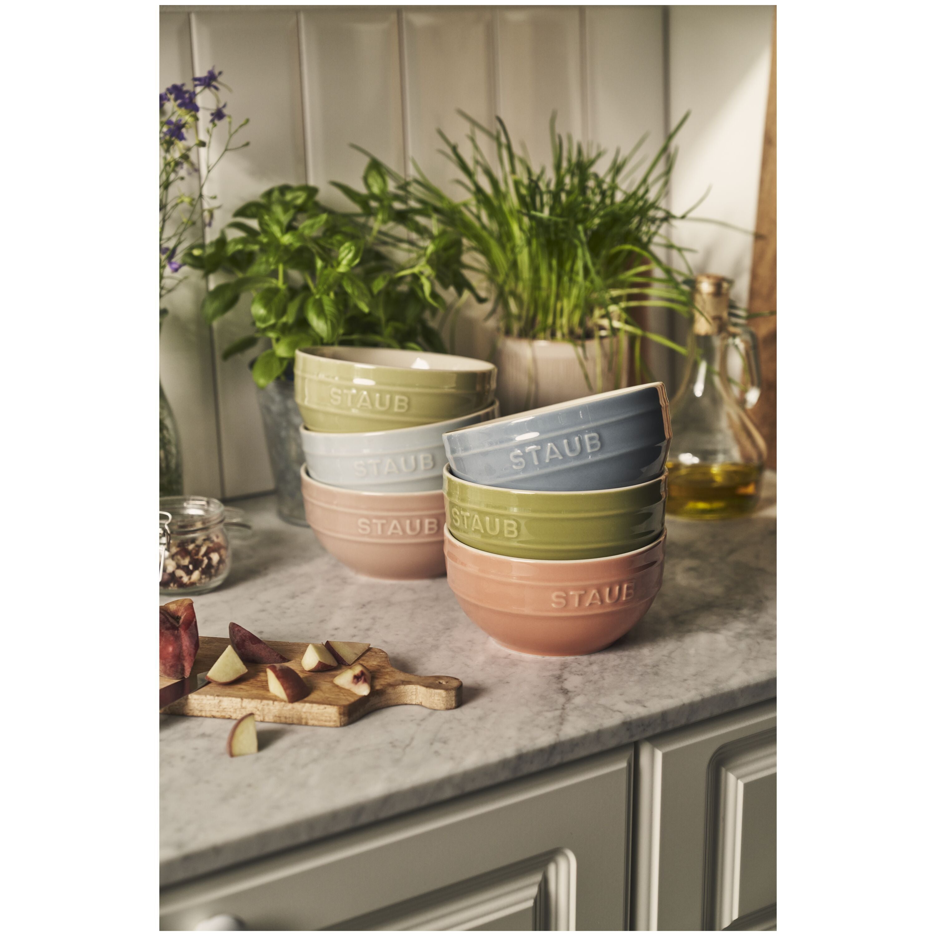 Staub Bowl set macaron, / 6-pcs | ceramic