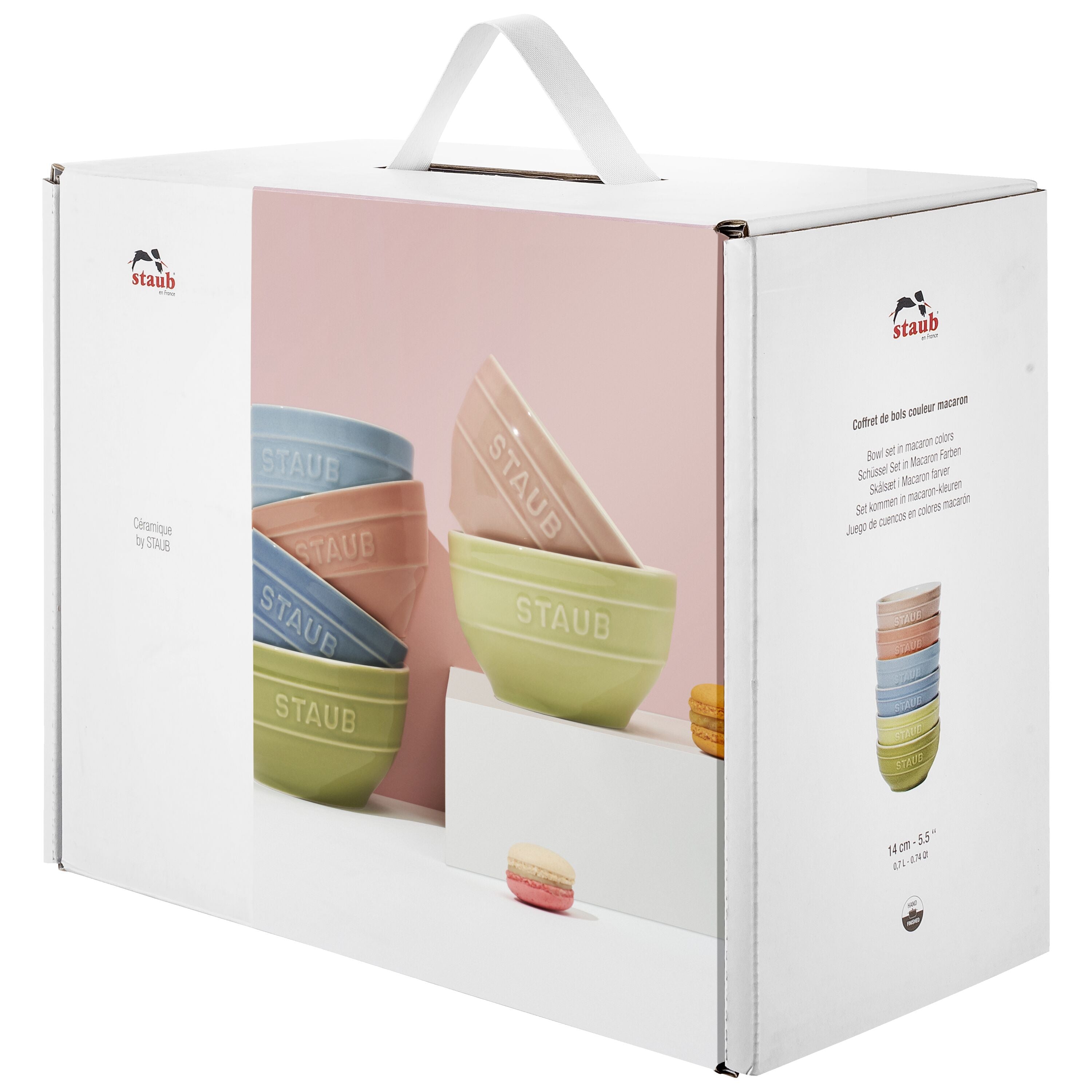 Staub Bowl set macaron, / 6-pcs | ceramic
