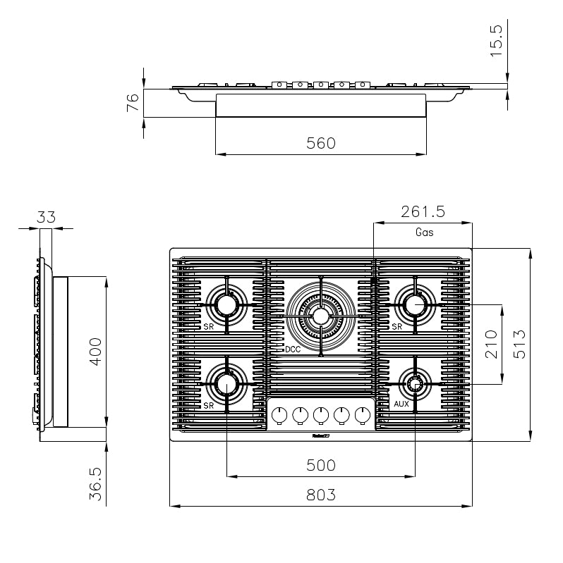 Foster Plinska ploča Milanello 5G 7682 000