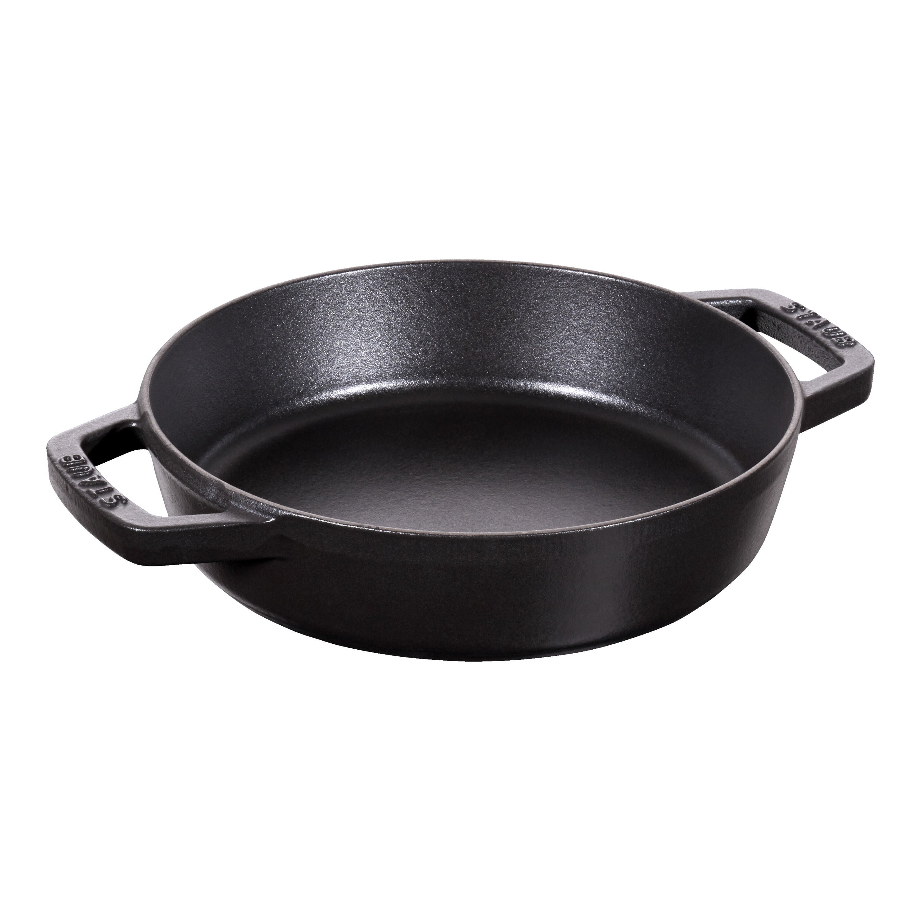 Staub Fry pan with 2 handles | cast iron | round