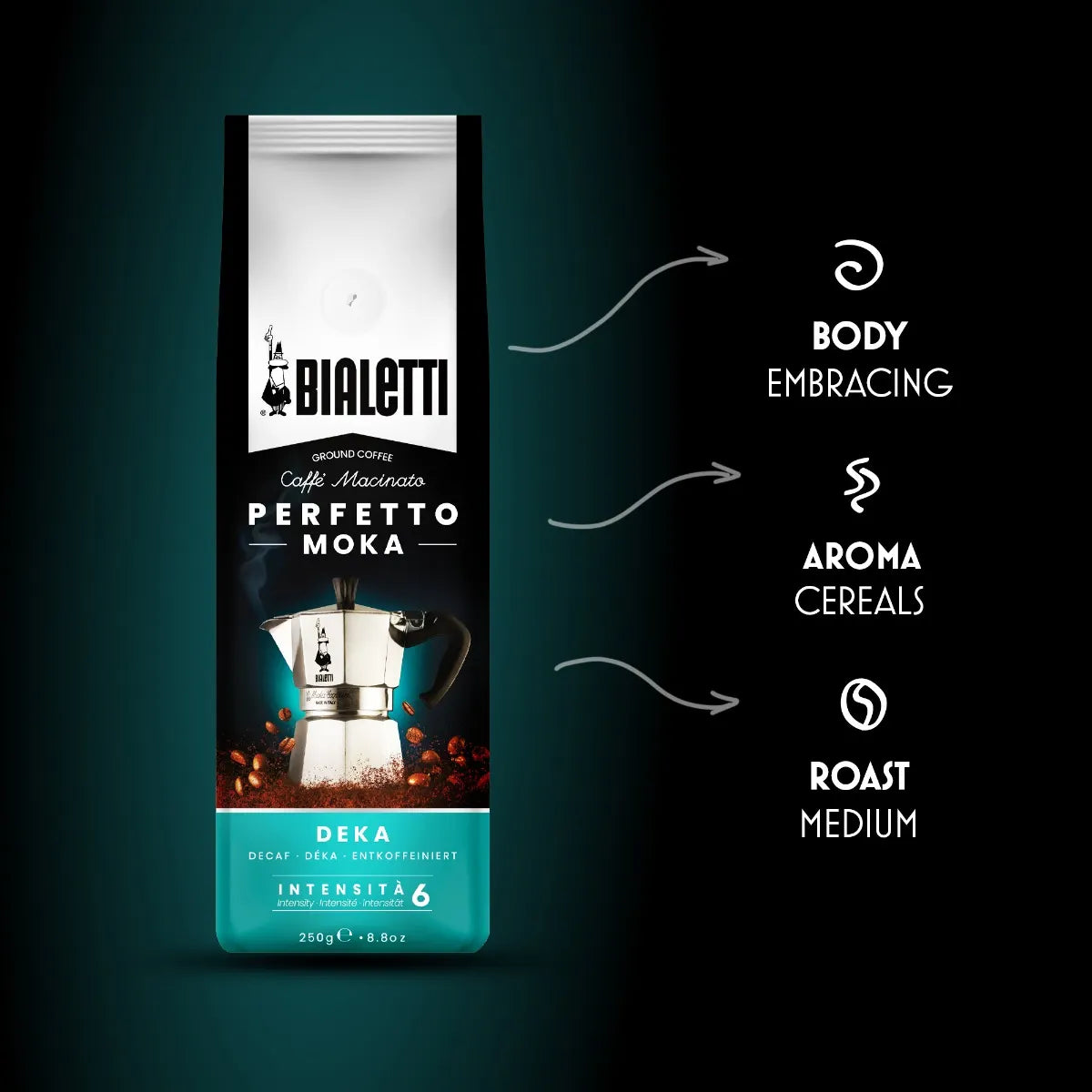 Bialetti Perfetto Moka Deka 250g