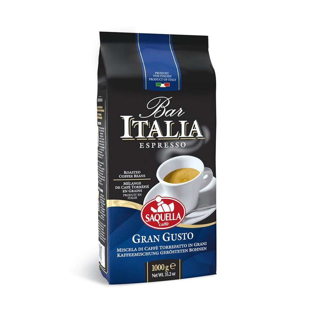 Saquella Bar Italia Gran Gusto kafa u zrnu 1 kg