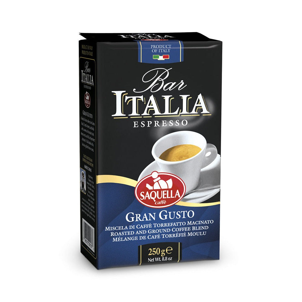 Saquella Bar Italia Gran Gusto mlevena kafa 250 g kesa