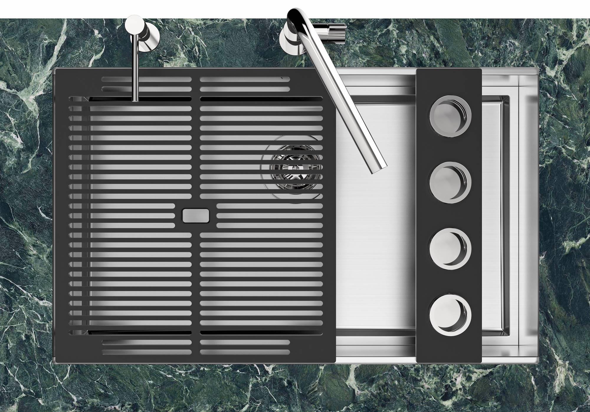 Foster Sudopera Quadra EVO Gun Metal 1254 056 - 10