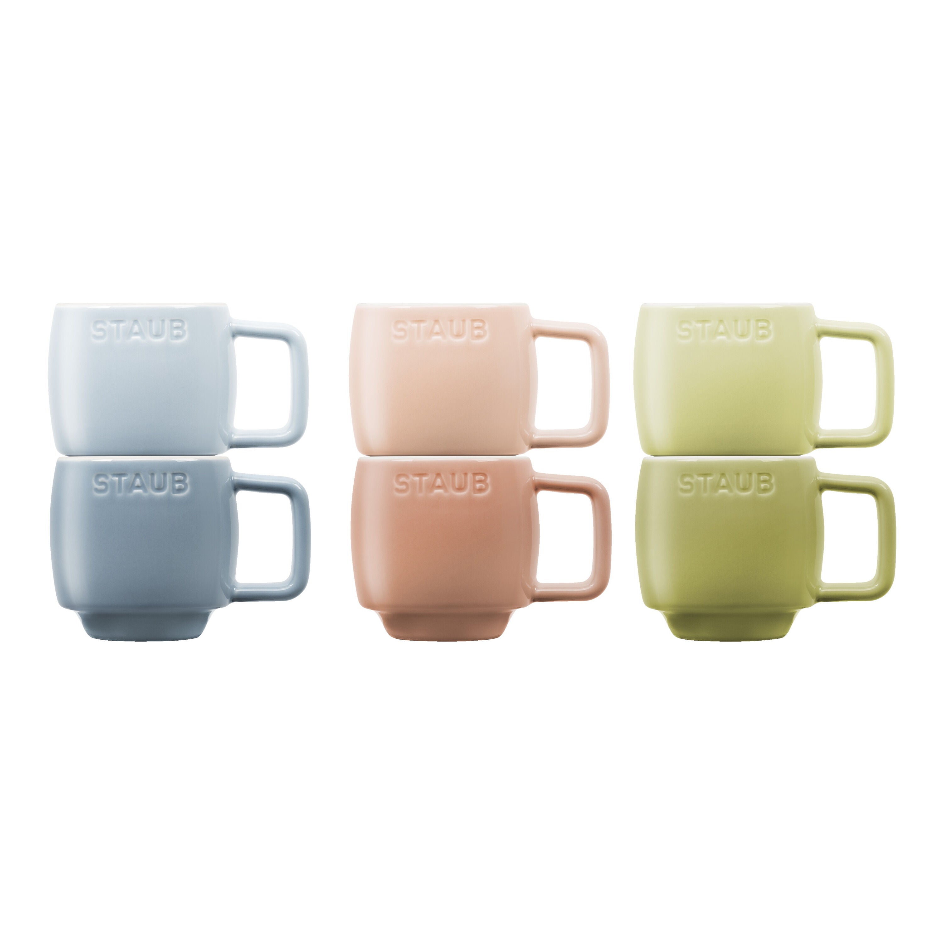 Staub Mug set macaron,  / 6-pcs | XS