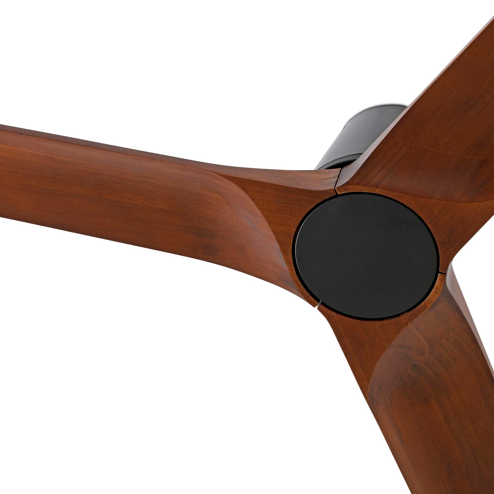 FARO Heywood Tub S Ø900mm – kućište Crna lopatice Orah