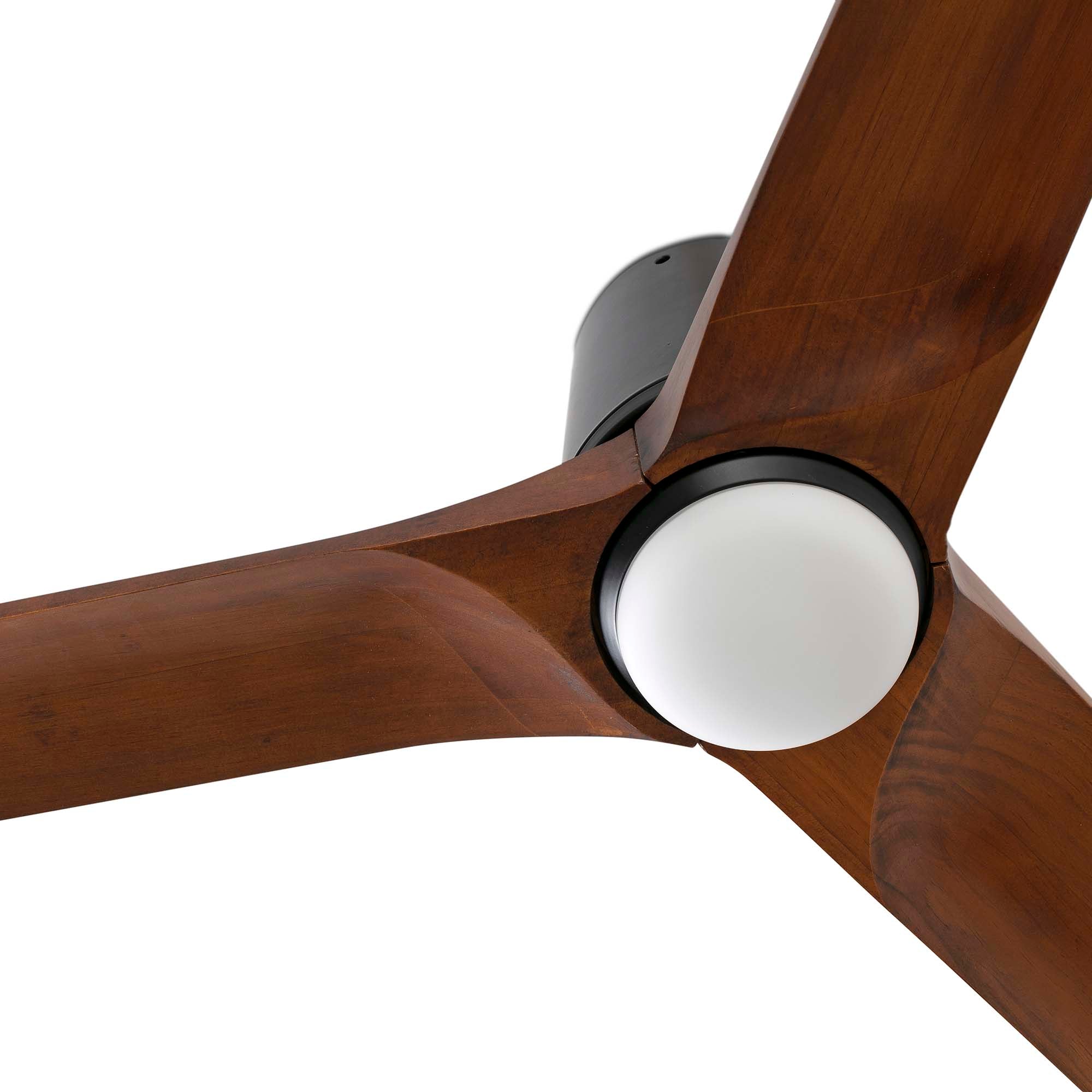 FARO Heywood Tub L Ø1320mm – kućište Crna lopatice Orah