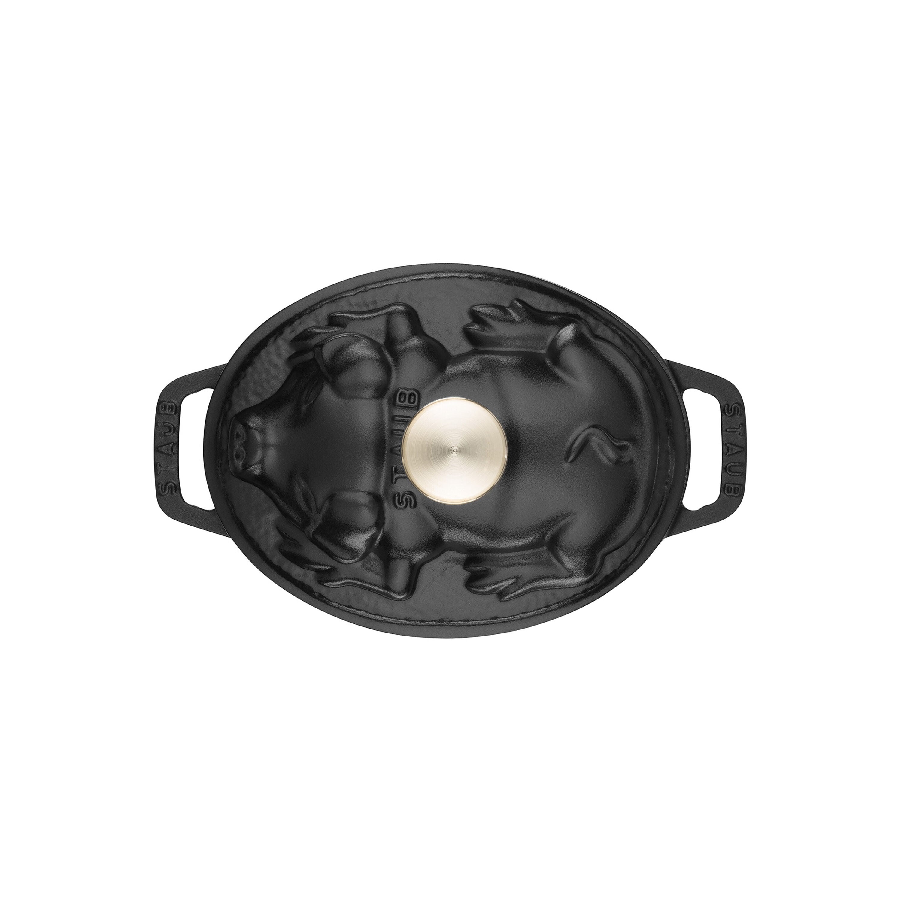 Staub Cocotte Pig lid | oval | cast iron