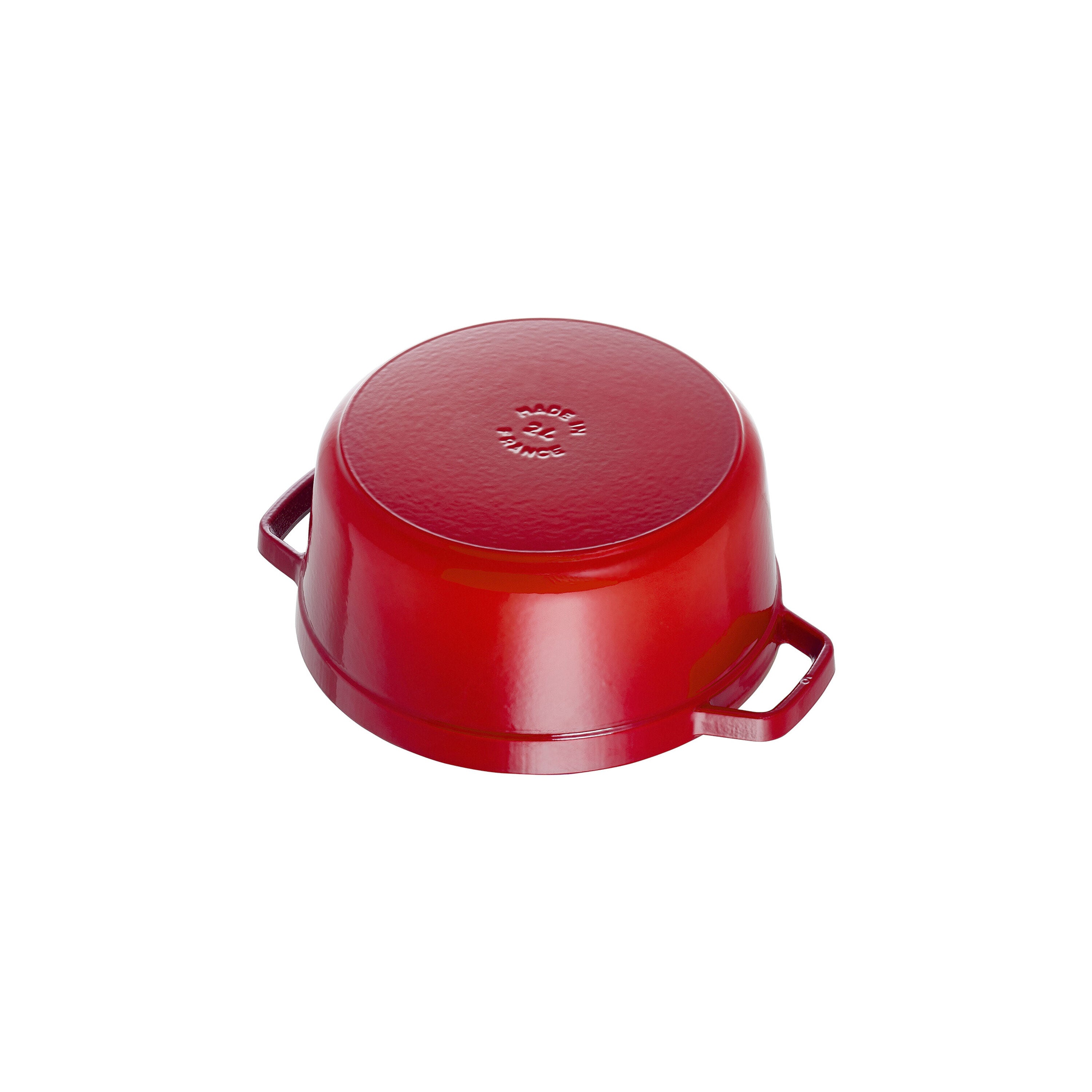 Staub La Cocotte 24 cm Cherry леано железно тенџере со капак