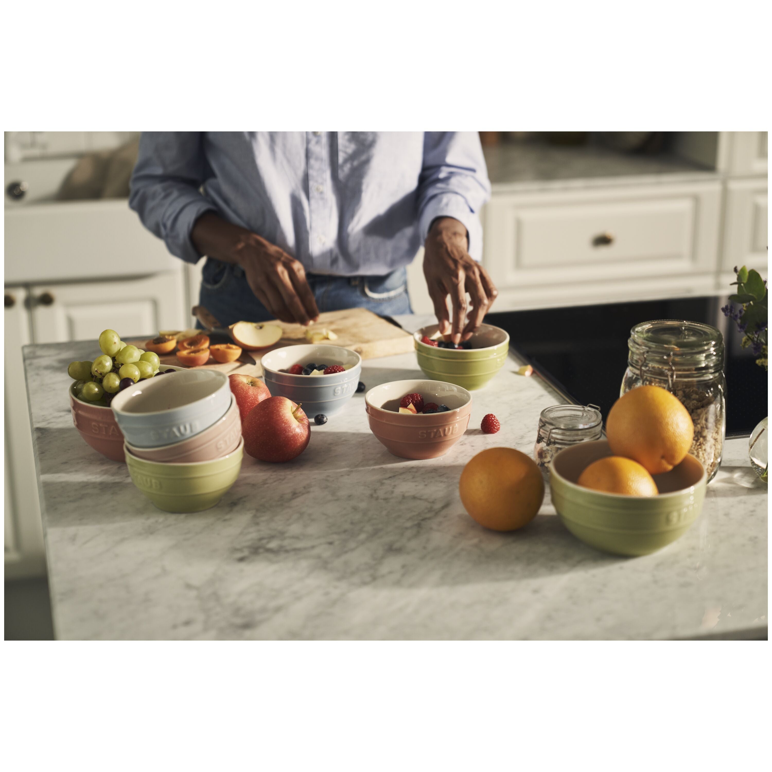 Staub Bowl set macaron,  / 6-pcs | ceramic