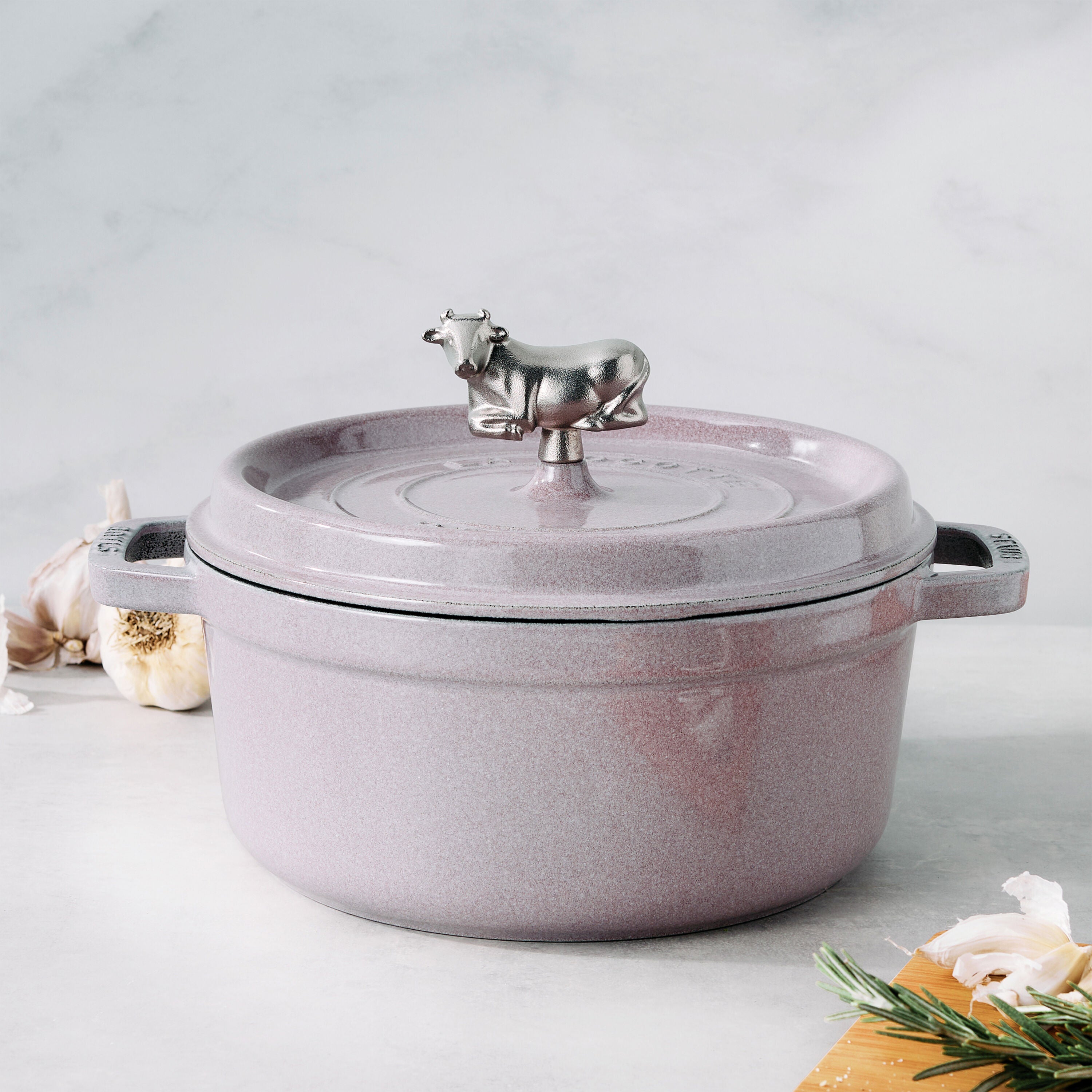 Staub Knob, stainless steel | cow