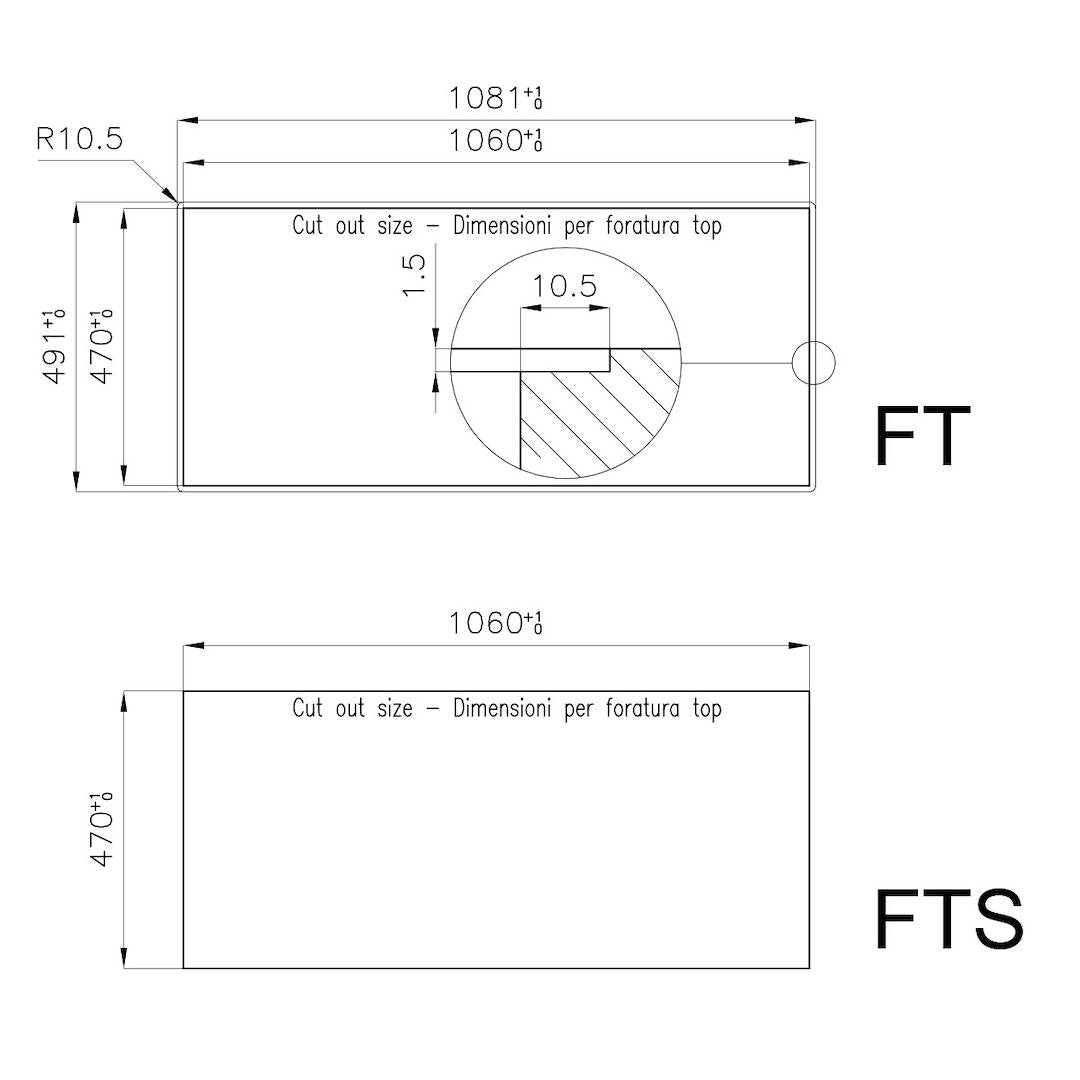 Foster Ploča Milano 4-zone 7640 000 - 2