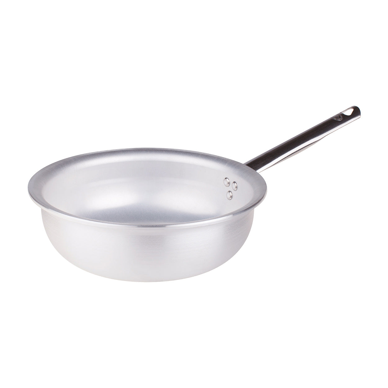 Agnelli zaobljeni sauté tiganj (saltapasta) — aluminijum 5 mm