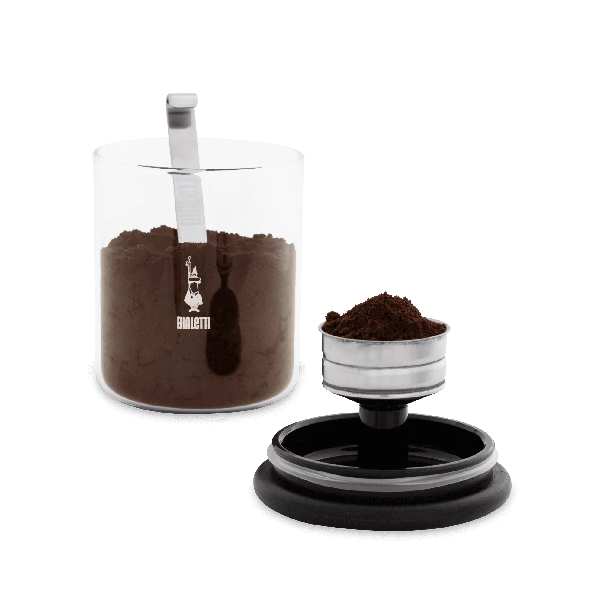 Bialetti стаклен сад за кафе