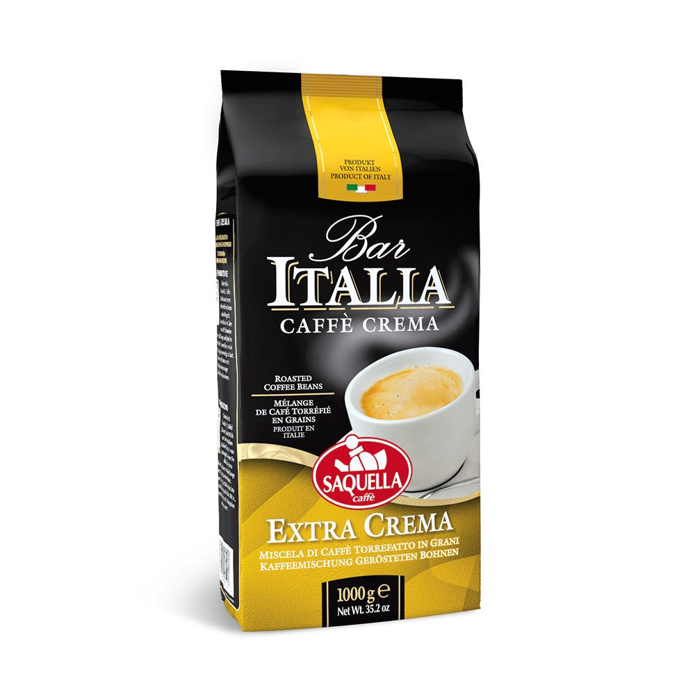 Saquella Bar Italia Extra Crema kafa u zrnu 1 kg